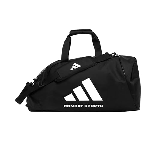 adidas Performance 2in1 Bag Polyester COMBAT SPORTS, Sporttasche/Rucksack mit Außentaschen, strapazierfähig