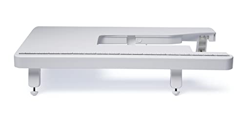Brother Nähmaschine Anschiebetisch WT9, Maxi-Anschiebetisch für große Projekte, weiß