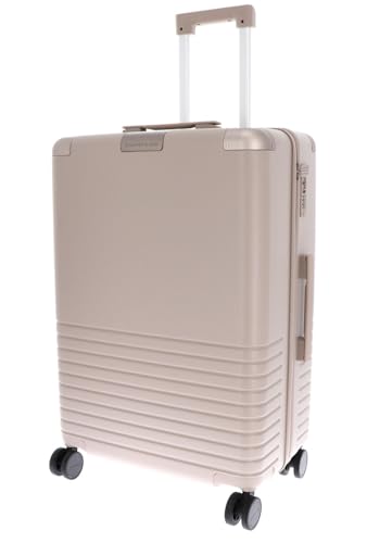 Kapten & Son Heathrow Check-In Trolley 69 cm, 4 Rollen, rosa, aus 100% Polycarbonat