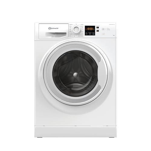 Bauknecht W8 W6400 A, Frontlader Waschmaschine mit 8kg Fassungsvermögen, Mehrfachwasserschutz+, Weiß
