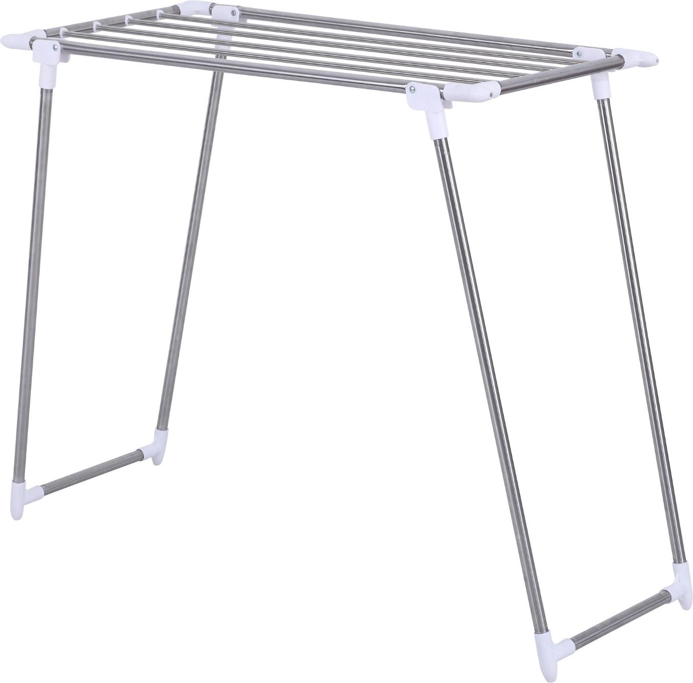 NUXIO FALLA, Wäscheständer für Badewanne, schmal 40 cm, Edelstahl mit 5,4 m Trockenfläche, klappbar für kleine Räume