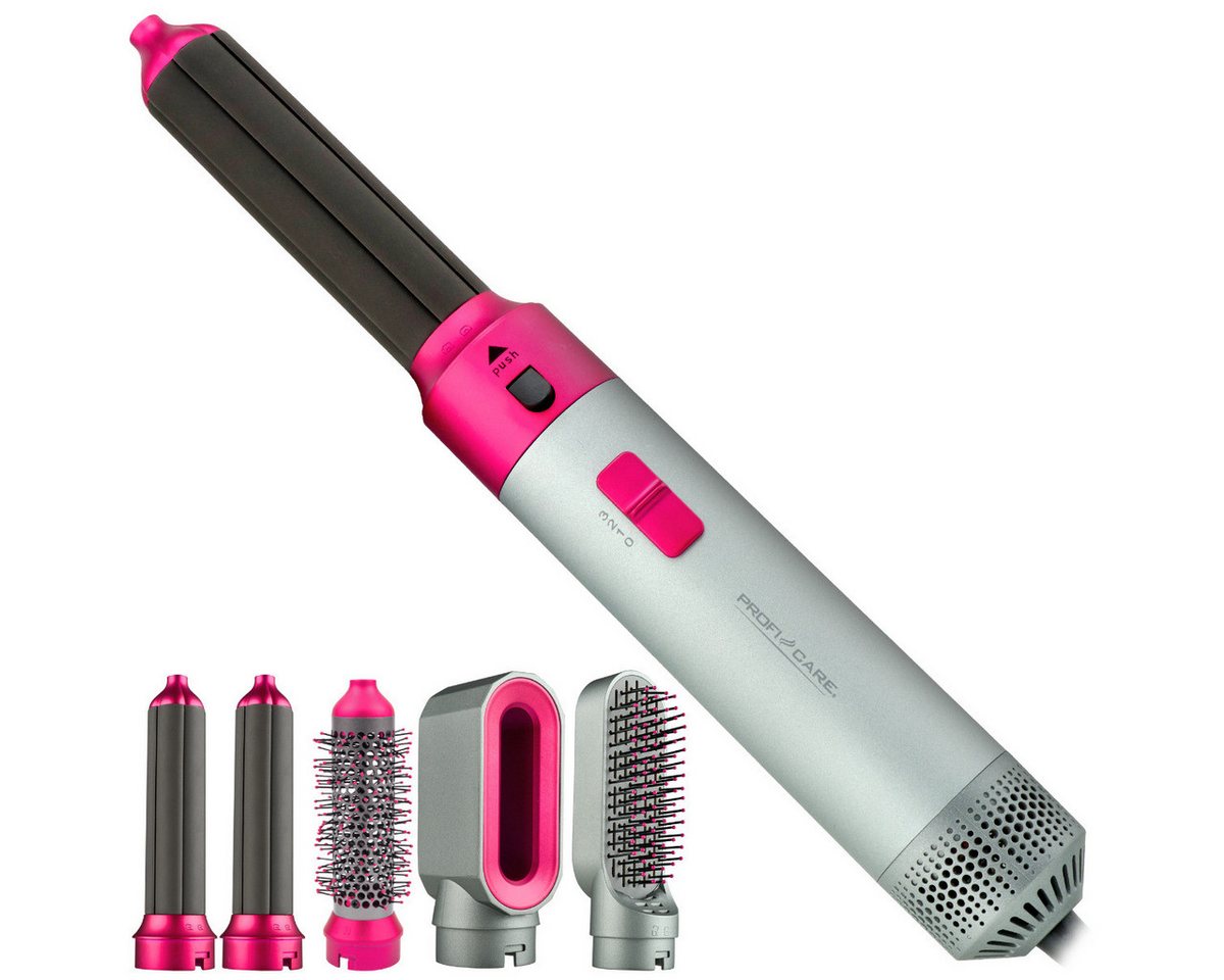 ProfiCare Lockendreher PC-HAS 3132, Warmluftbürste, 4in1 Hairstyler in Weiß