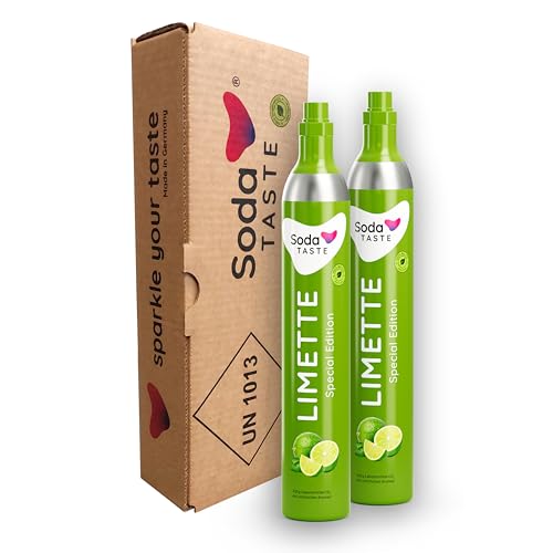 Recharge CO2 SodaTASTE Arôme Noix De Coco - Pour Machine à Soda (2 Cylindres)