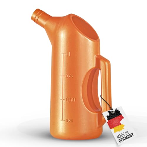 HP-AUTOZUBEHÖR Messbecher Kunststoff-Meßkanne 11370, öl- und säurebeständig mit Maßanzeige und großer Einfüllöffnung, lebensmittelecht und kraftstoffresistent