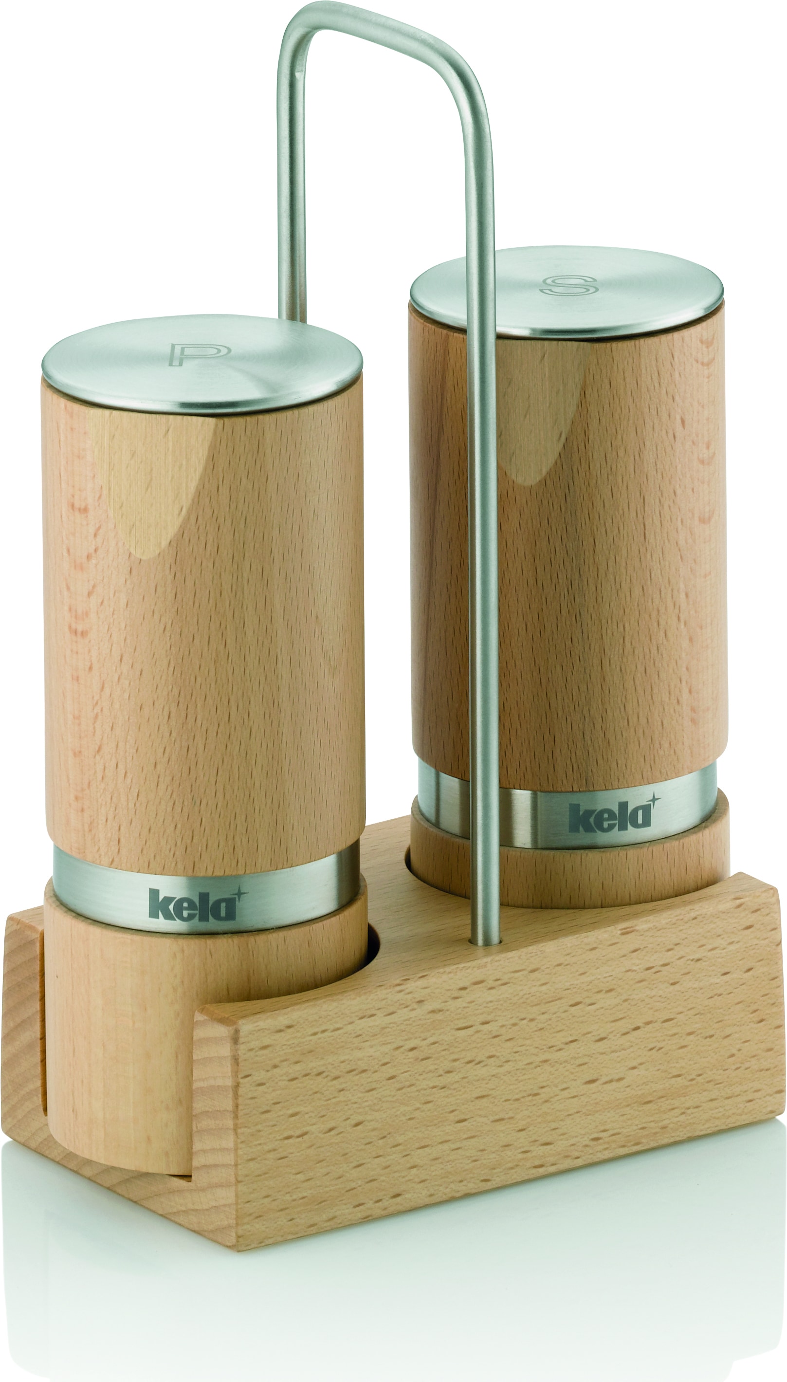 Kela Menage, Pfeffermühle + Salzmühle, Braun