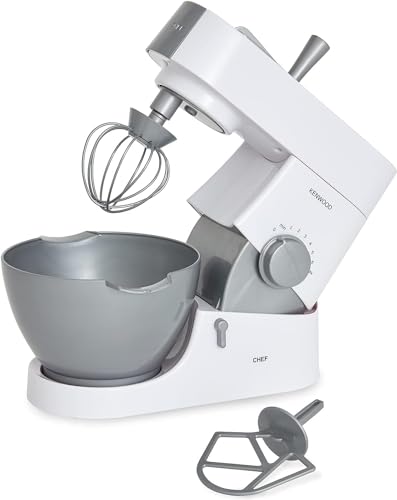 Casdon 63550 Kenwood Spielzeug-Mixer für Kinder ab 3 Jahren | perfekt für angehende Bäcker, die gerne echte Lebensmittel mischen, grau