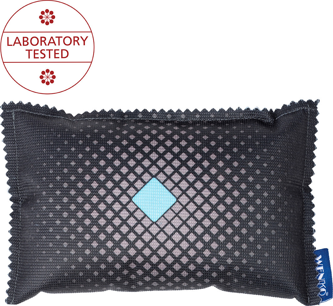 Wenko Auto Entfeuchter 350 g Raum Luft Kissen Wiederverwendbar Feuchtigkeit, Effektiver Feuchtigkeitsentferner für Auto, Wohnwagen, Boote, Garagen und Kellerräume