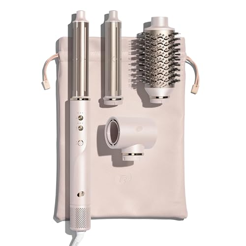 T3 Aire 360 Ceramic Air Styler Blowout Kit, Lockenstäbe mit CeraGloss™ Keramikaufsätzen und T3 AireX-Motor für voluminöse Blowout-Locken, 1 ct