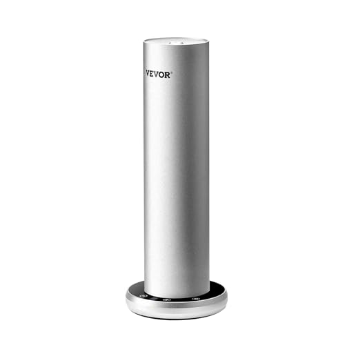 VEVOR Duftluftmaschine für Zuhause, 120 ml Bluetooth Smart Kaltluftdiffusor, 93,4 m² wasserloser Duftluftdiffusor für ätherische Öle, bodenstehende Aromatherapiemaschine für Spa, Yoga, Zuhause, Büro