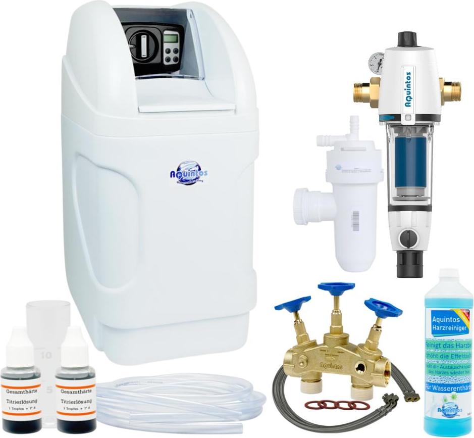Aquintos MKB24 ECO-Line Wasserenthärtungsanlage, 2160 L pro Regenerationszyklus, für 1-3 Personen