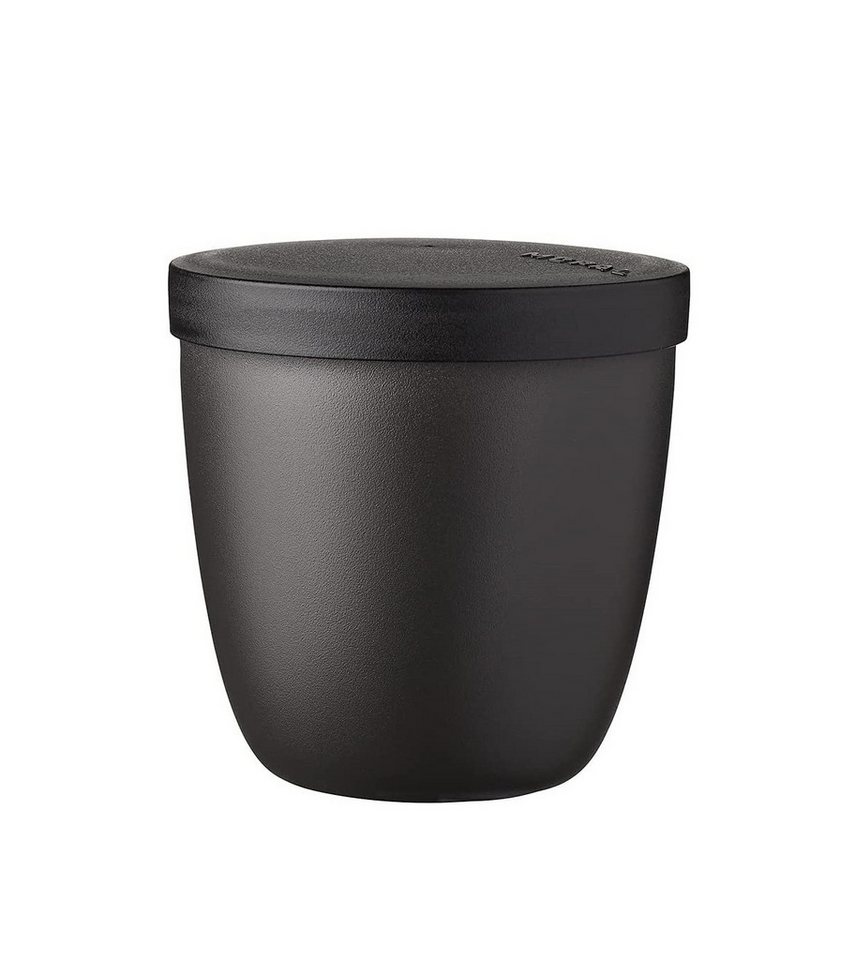 Mepal Lunchbox Snackpot Ellipse Nordic black - Praktischer Behälter, Joghurtbecher, To Go Becher