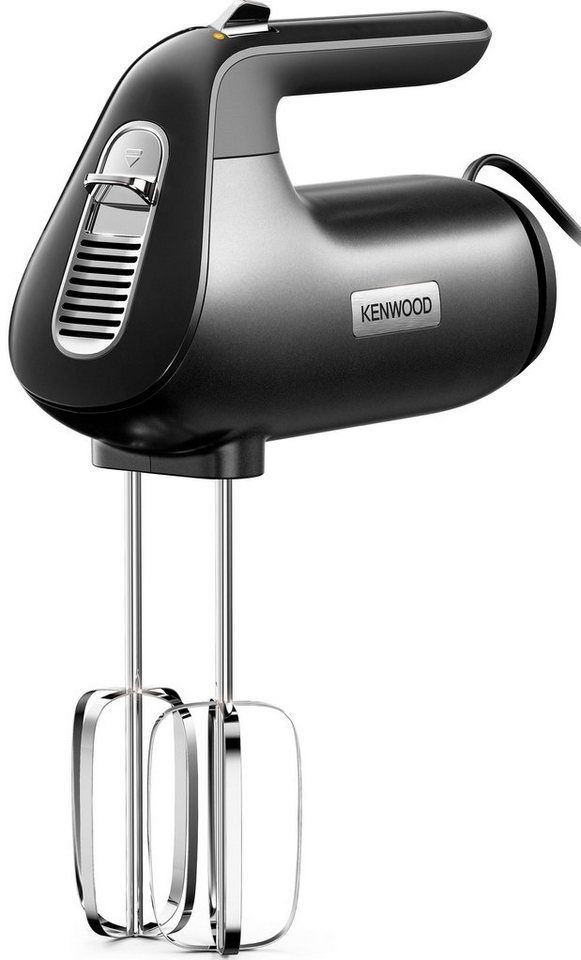 KENWOOD Handmixer QuickMix+ HMP50.000BK, 650 W, schwarz, leistungsstarker Mixer der Autograph Collection