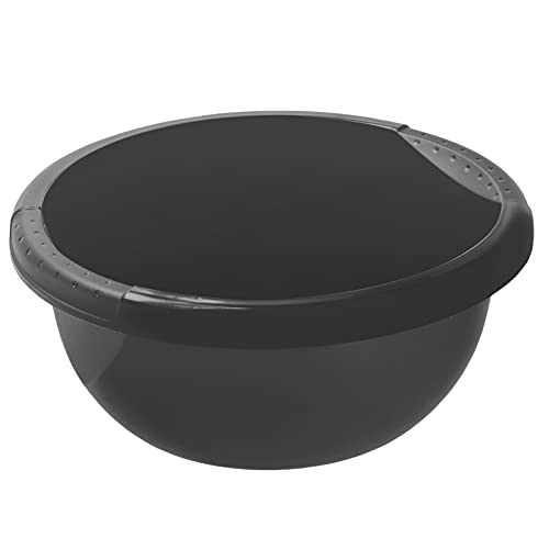 Osoltus Wäschesortierer Bambus - Stylische Wäschebox Mit Deckel In Anthrazit