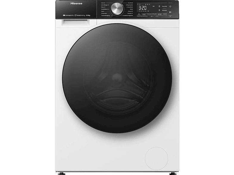 HISENSE WF5S1045BW Waschmaschine (10 kg, 1400 U/Min., A)