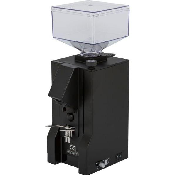 Eureka Mignon Silenzio, Kaffeemühle mit Silent-Technologie, mikrometrischer Mahlgradeinstellung, Schwarz