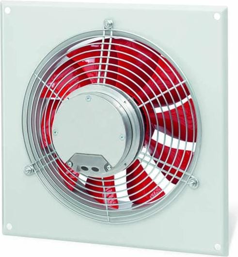 Helios Belüftungsventilator HELI HQW EC 450 B Axial-Hochleistungsventilator 1-PH 200-277V 50/60 Hz regelbar, in blau