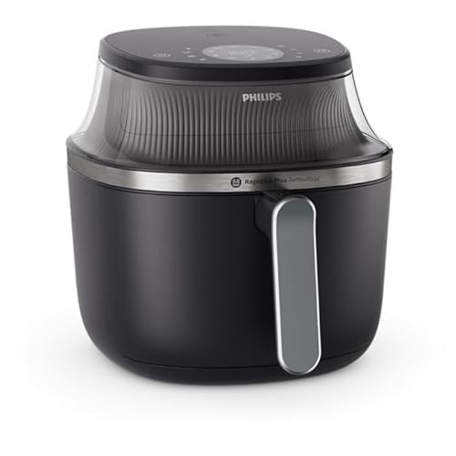 Philips 3000 Series Airfryer NA341/00, 7.2L Fritteuse in Schwarz