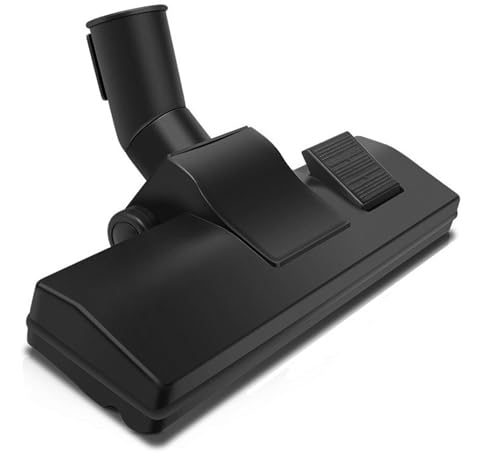 BAYLI Staubsauger Bodendüse 32,5 mm, Universal Kombidüse für Teppich und Hartboden, schwarz