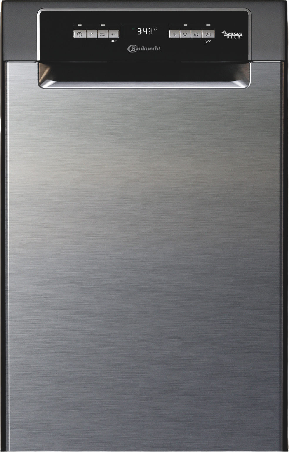 BAUKNECHT BK6UB10BS7A0X Unterbau-Geschirrspüler 45 cm, PowerClean-Programm, energieeffizient, B, weiß