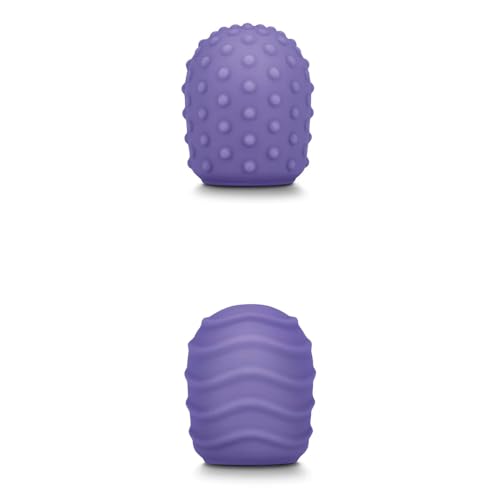 Le Wand E24091 Massagegerät-Zubehör, Vielseitiges Zubehör, 100% körpersichere Materialien, Violett