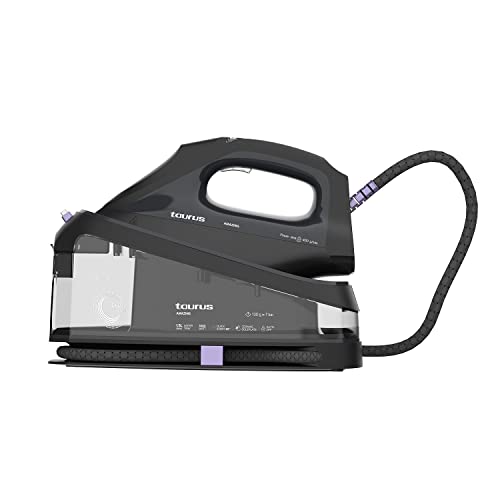 Taurus Amazing SSD3000 - Bügelstation mit 7 bar Druck, 3000W Leistung, leise, fertig in 30", elektronischer Dampfhub 400g/min, 1,5L Tank, Keramiksohle