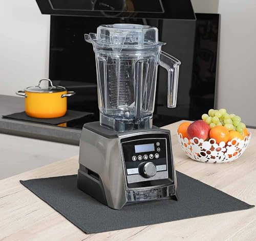 FireMat FireMat Black Edition, Brandschutzunterlage 33x33cm, hitzebeständig bis 300 Grad, DIN EN ISO 11925-2 zertifiziert für Kaffeemaschinen und Induktionsherde