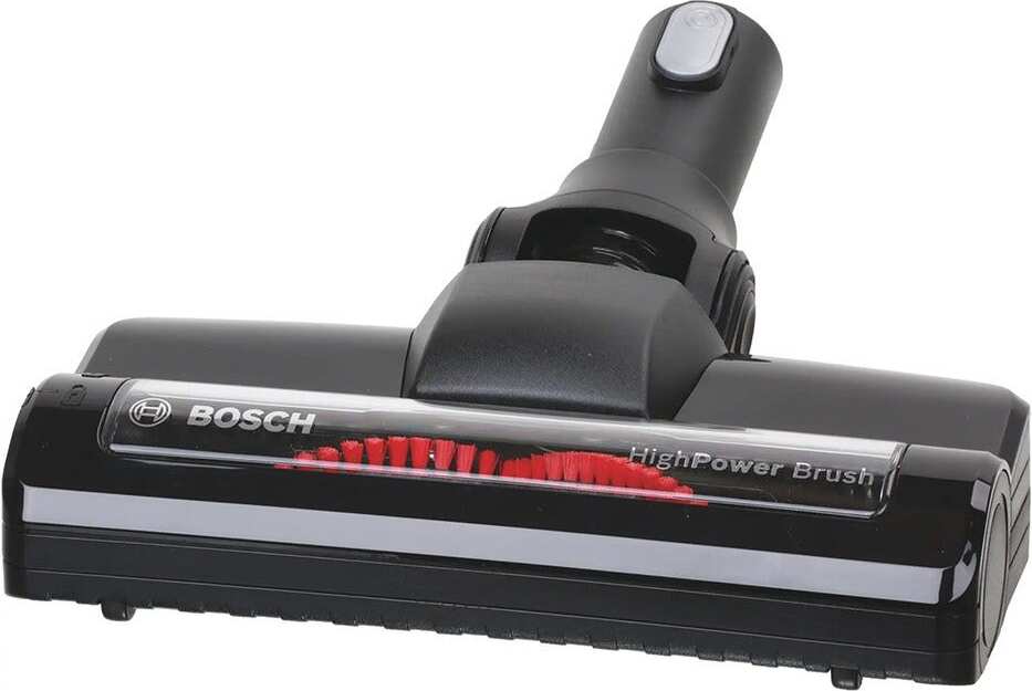 Bosch Unlimited 8 Turbo-Saugdüse, Elektrodüse für Akku-Staubsauger, schwarz, 250 mm mit integrierter Bürstenwalze