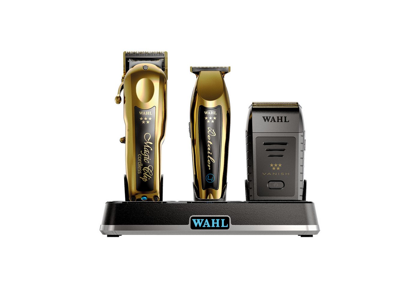 Wahl Elektrorasierer Power Station - USB-Ladegerät für Wahl-Werkzeuge und USB-C-Geräte, professionelle Ladelösung