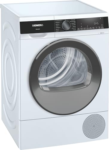 Siemens Wärmepumpentrockner iQ500, 8 kg Fassungsvermögen, Energieeffizienzklasse A+++, weiß