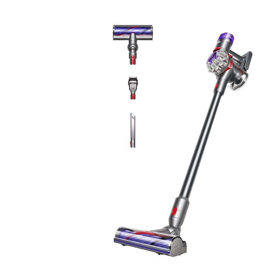 Dyson V8™ Advanced, Akku-Hand- und Stielstaubsauger mit 130 Airwatt, 40 min Laufzeit, Haarentwirrungstechnologie, beutellos