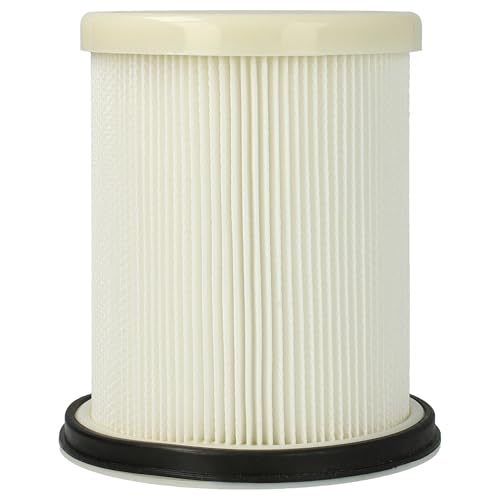 vhbw Staubsaugerfilter kompatibel mit Arnica Bora 4000, 5000 - HEPA Filter Allergiefilter, 10,6 cm Durchmesser, 12,1 cm Höhe.