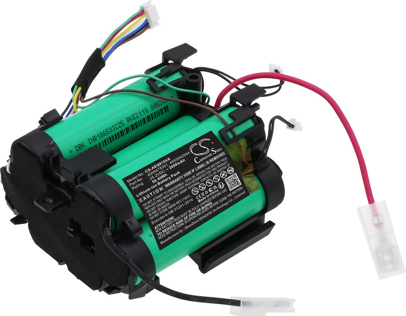 CAMERON SINO Akku für AEG Ox9 und Electrolux Pq91, 2000 mAh, Li-Ion, Ersatzteil für Staubsauger