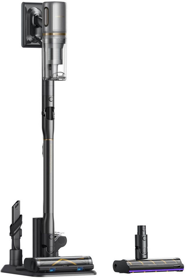 Dreame V20 Pro, Akku-Stielstaubsauger mit 610 W, beutellos und 90 Minuten Akkulaufzeit
