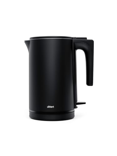 Dittert KE001B-00 1,5 l Wasserkocher, 2200 W, schwarz, Serie ONE, versandkostenfrei