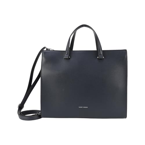 Gerry Weber Principle Shopper Tasche, 37 cm mit Laptopfach, 100% Polyurethan, dunkelblau