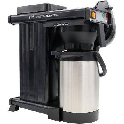 Moccamaster Thermoserve 1,8L, Filterkaffeemaschine mit Isolierkanne, Halbautomatik, 2400 W, Schwarz