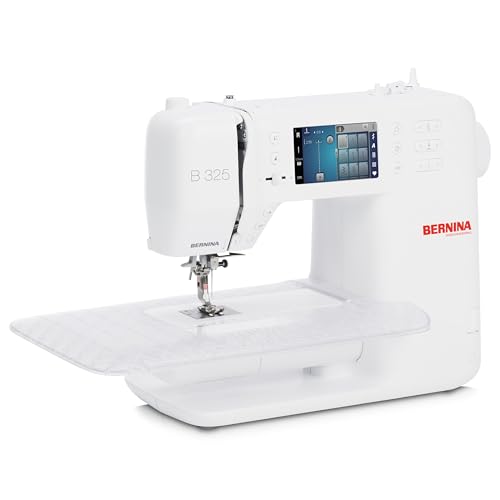 Bernina Nähmaschine B 325, 419 Programme, leicht bedienbar mit Touchscreen und Nähberater, stylisches Design