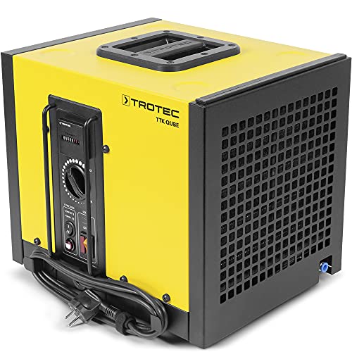TROTEC Gewerbe-Luftentfeuchter TTK Qube (max. 20l/Tag), Professioneller Kompakt­-Kondenstrockner in robustem Design