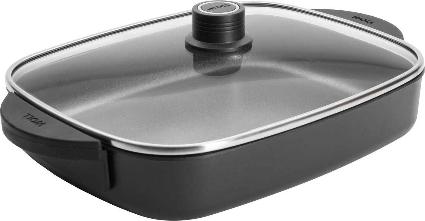 WOLL MADE IN GERMANY Bräter Eco Logic QXR, Aluminiumguss mit hochwertiger Antihaftbeschichtung, 4-tlg.