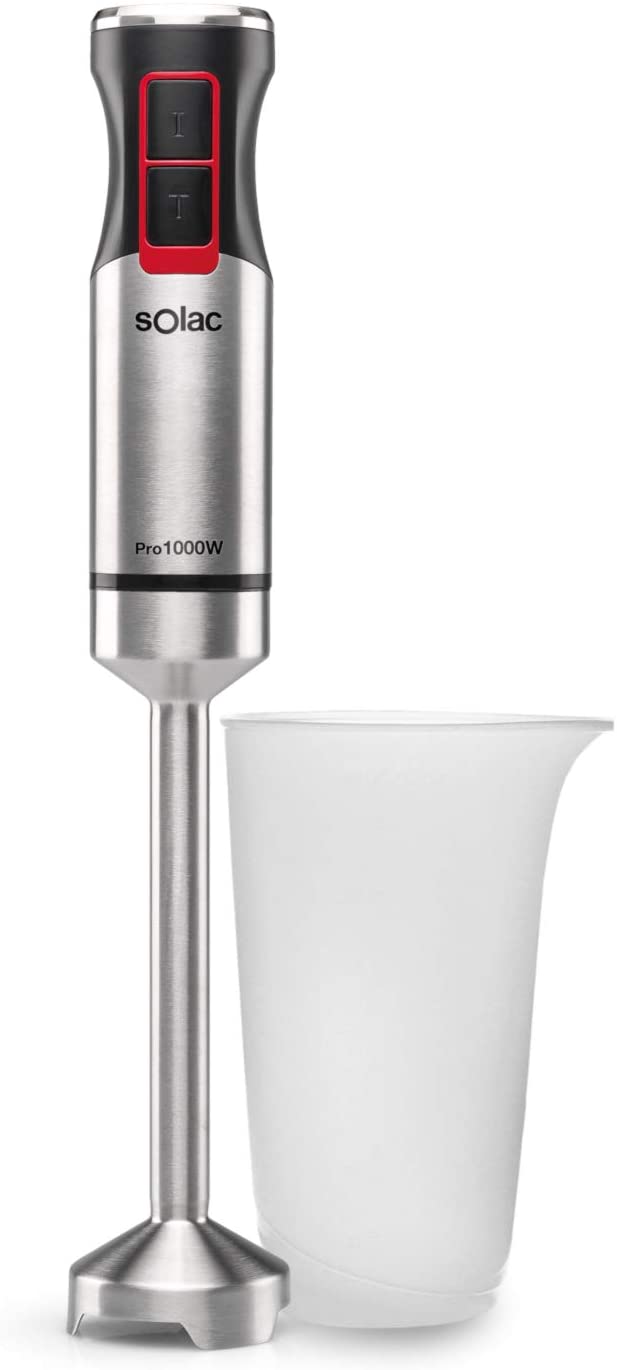 Solac BA5606 Pro 1000 Handrührgerät 1000W Rostfreier Stahl
