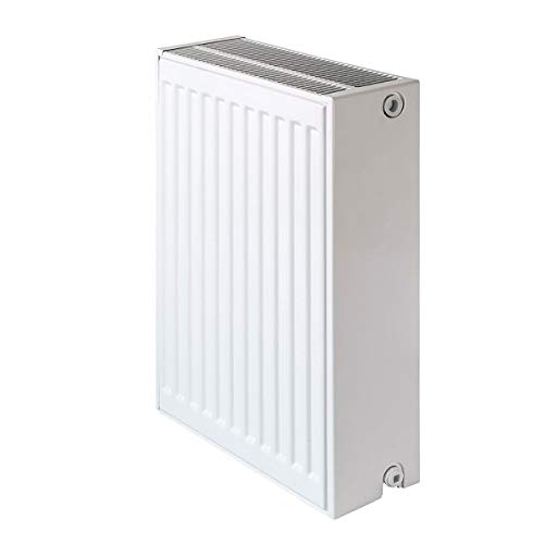 Austausch-Heizkörper 33/550/1400-4 Anschlüsse: 2x recht ½“IG, 2x links ½“IG - Verkehrsweiß (RAL 9016) - qpool24