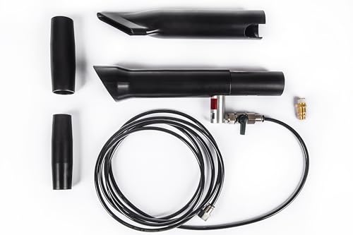 BenBow Black Vacuum Reinigungsadapter, Reinigungsset mit Kugellager System für gründliche Reinigung von PKW, LKW und Textilien