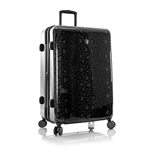 Heys Black Leopard - 4-Rollen-Trolley L 76 cm erw. Black Leopard