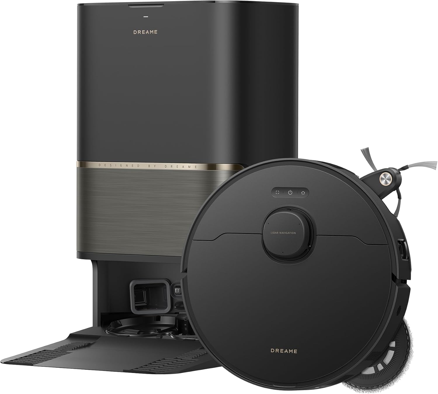 Dreame L50s Pro Ultra Saugroboter mit Wischfunktion, 30.000 Pa, 100 Tage Auto-Entleerung, Heißwasser-Mopp-Selbstreinigung