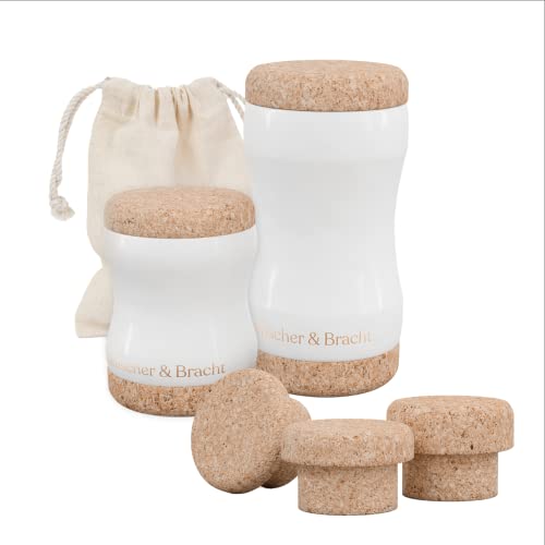 Liebscher & Bracht Kieferretter – gegen Zähneknirschen & CMD, 18 Dehnstufen, inkl. Halter, Korken-Set