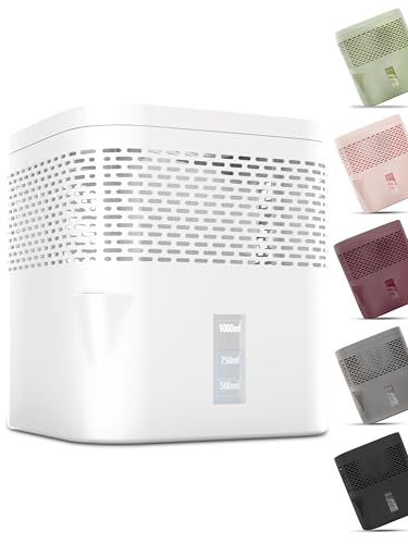 BonAura® Luftentfeuchter ohne Strom, effektiver Raumentfeuchter für Keller und Bad bis 16m², inklusive 450g Nachfüllpack - Schutz vor Schimmel