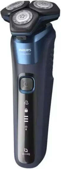 Philips SHAVER Series 5000 S5885/10, Rotationstrasierer, Schwarz, Blau, LED-Anzeige, Lithium-Ionen Akku