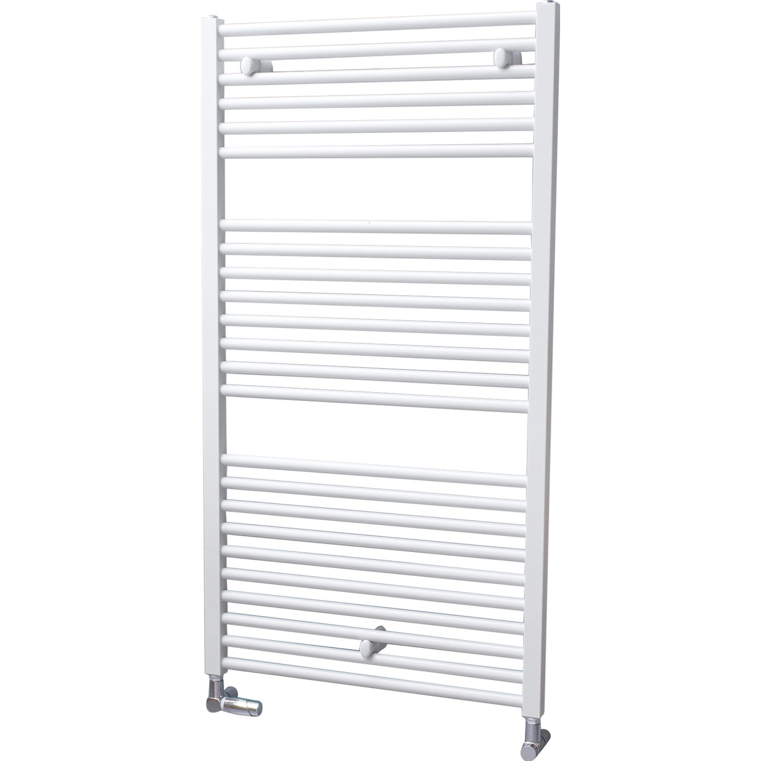 Ximax Badheizkörper Centrino, 720 mm x 500 mm, Weiß, 315 Watt, seitliches Vierkant-Profil, Handtuchwärmer, Made in Europe