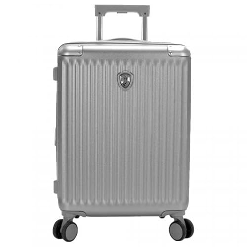 Heys EU-Koffer 10160, Silber, 53,3 cm, Unisex, Erwachsene, 21" - Lässig