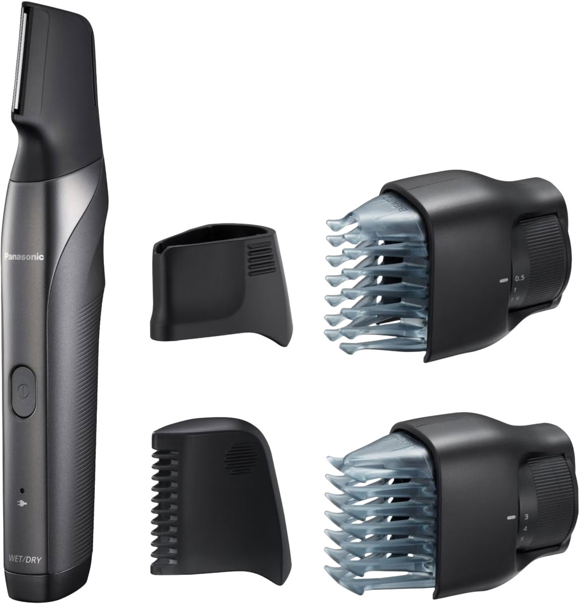 Panasonic ER-GY60-H503 3-in-1 Multigroomer für Zubehörteile, i-Shaper, Herren, Infos & verschiedene silber: Tests, Preisvergleich 4 Taschenformat